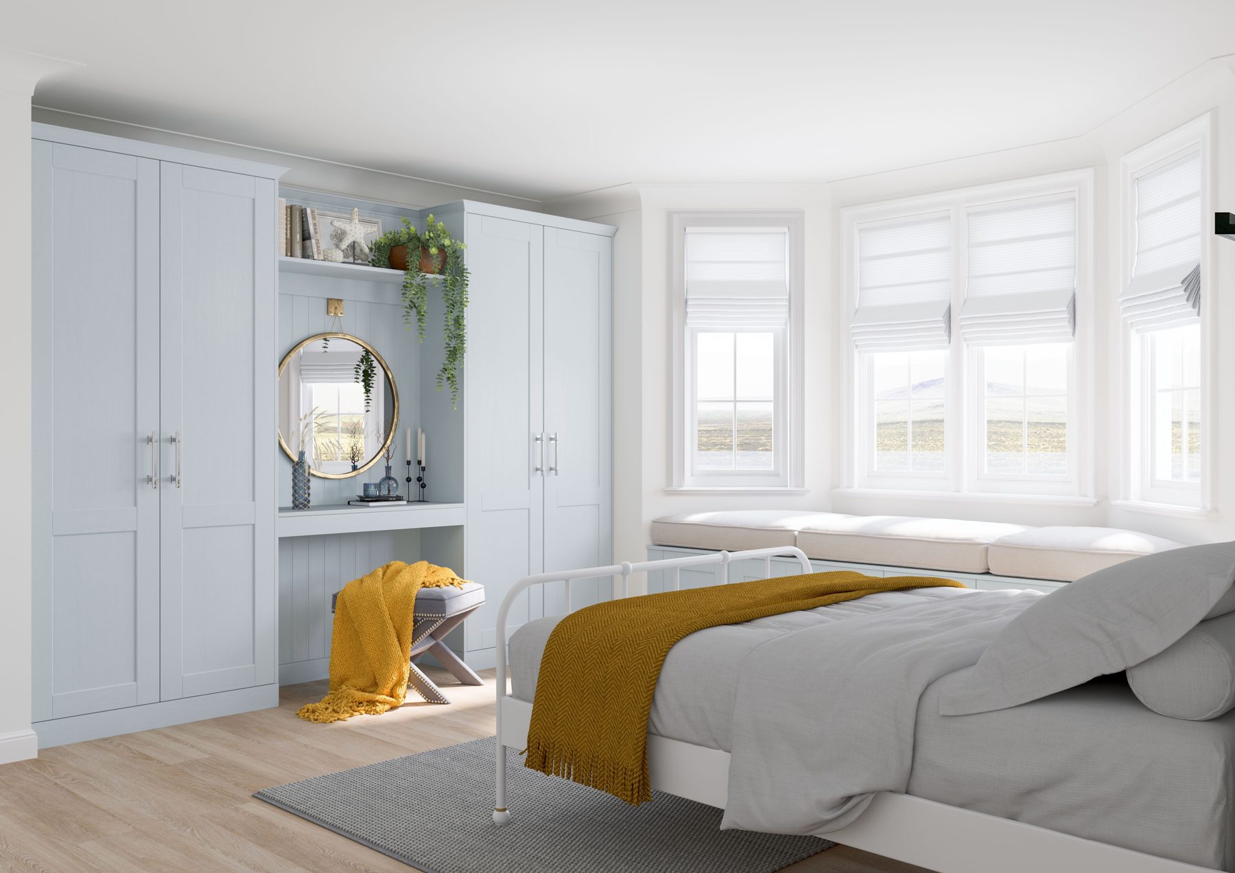 Fitted bedroom by Limitless Kitchens & Furniture