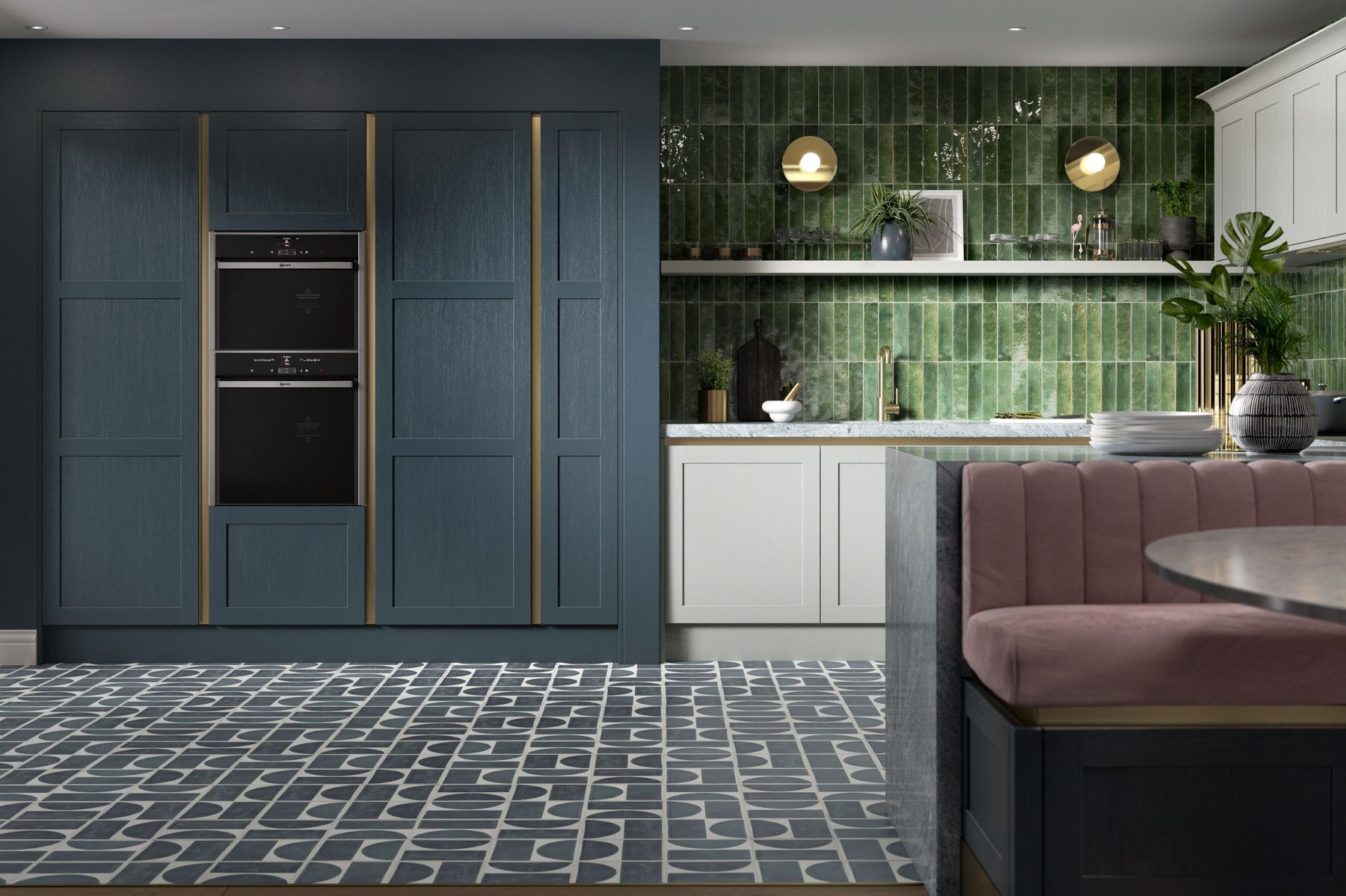 Modern shaker kitchen by Limitless Kitchens & Furniture