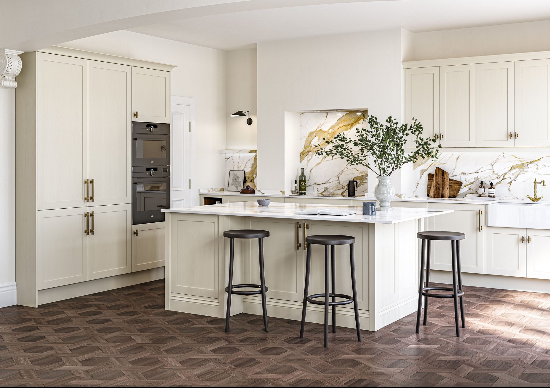 Modern shaker kitchen by Limitless Kitchens & Furniture
