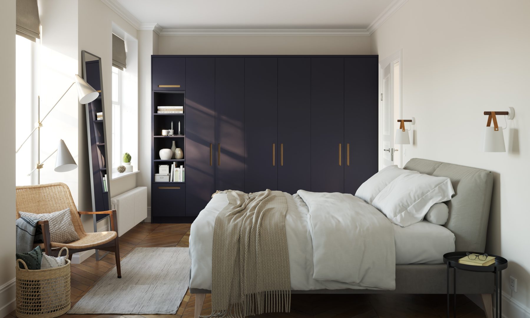 Fitted bedroom by Limitless Kitchens & Furniture