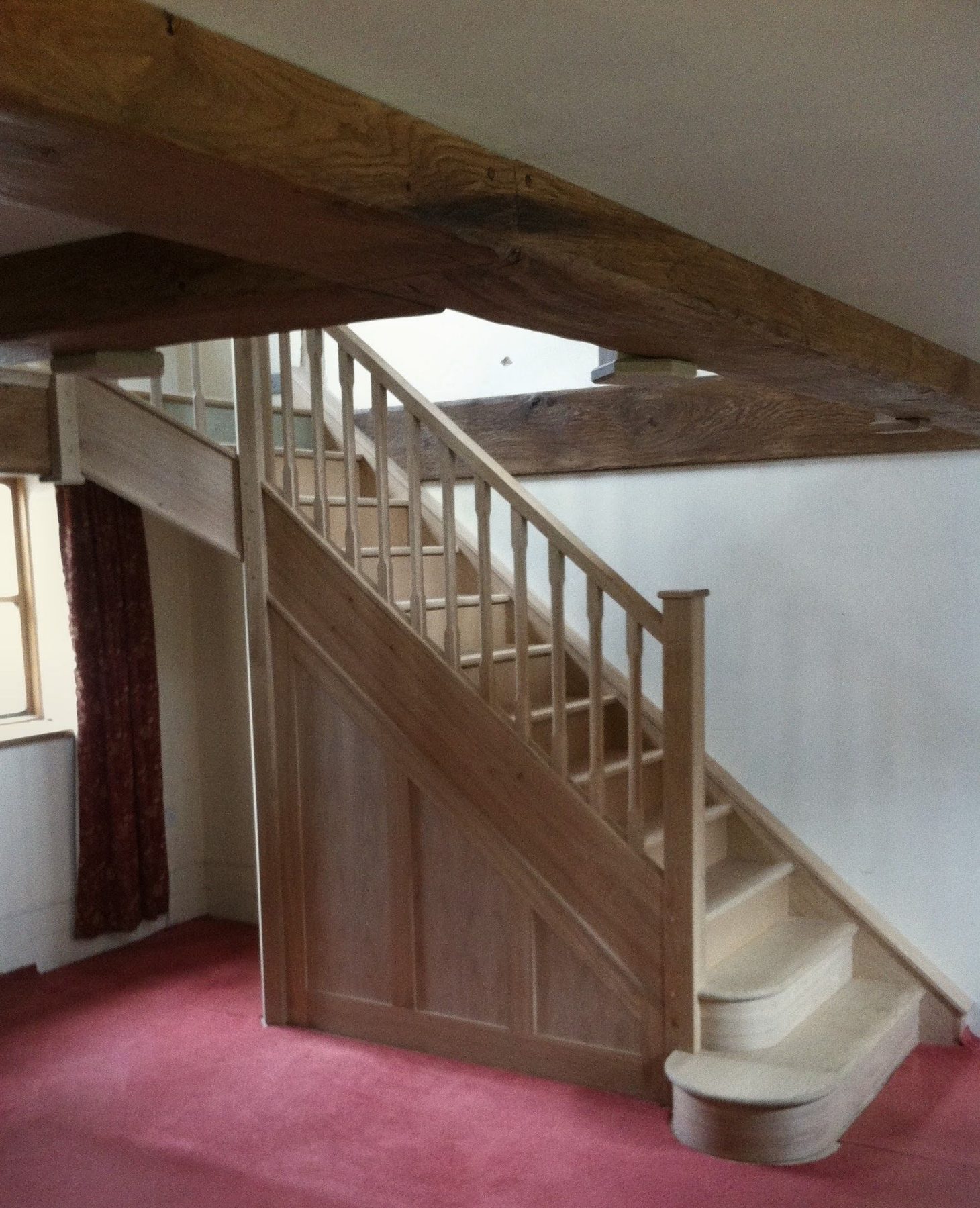 Bespoke oak staircase and joinery