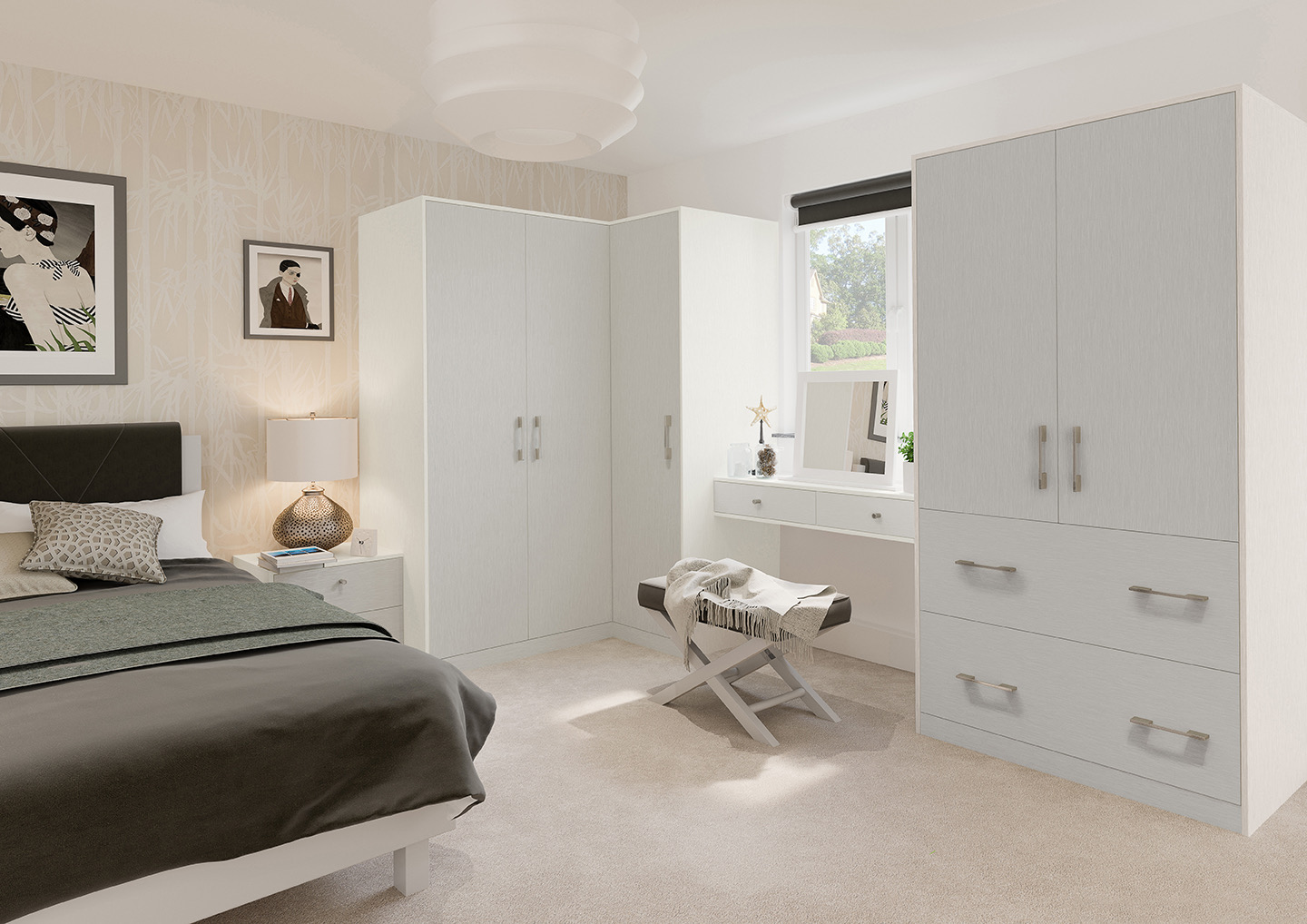 Custom fitted wardrobes
